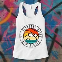 Minimalist Outdoors Pt. Pleasant Beach Point New Jersey Nj Women's Tank Top thumb 3