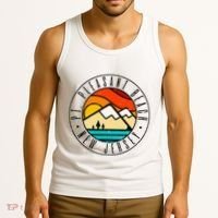 Minimalist Outdoors Pt. Pleasant Beach Point New Jersey Nj Tank Top thumb 3