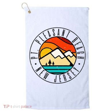 Minimalist Outdoors Pt. Pleasant Beach Point New Jersey Nj Golf Towel