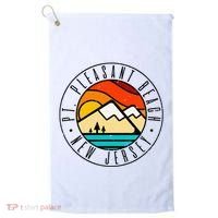 Minimalist Outdoors Pt. Pleasant Beach Point New Jersey Nj Golf Towel thumb 0