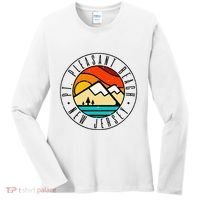 Minimalist Outdoors Pt. Pleasant Beach Point New Jersey Nj Women's Long Sleeve Shirt thumb 0