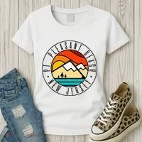 Minimalist Outdoors Pt. Pleasant Beach Point New Jersey Nj Women's T-Shirt thumb 3