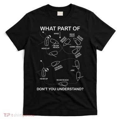 Man Overboard Prodcedure Sailing Ship Sailor T-Shirt