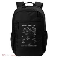 Man Overboard Prodcedure Sailing Ship Sailor Backpack thumb 0