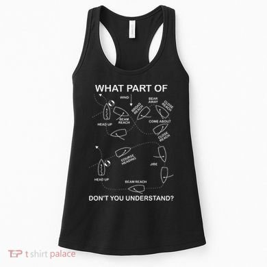 Man Overboard Prodcedure Sailing Ship Sailor Women's Tank Top