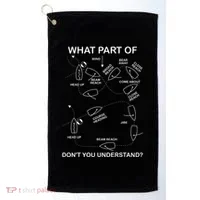 Man Overboard Prodcedure Sailing Ship Sailor Golf Towel thumb 0