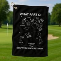 Man Overboard Prodcedure Sailing Ship Sailor Golf Towel thumb 1