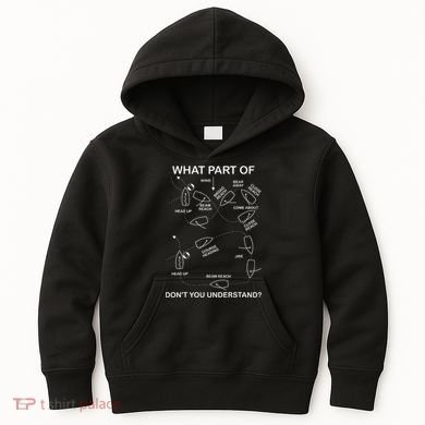 Man Overboard Prodcedure Sailing Ship Sailor Kids Hoodie