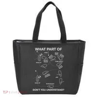 Man Overboard Prodcedure Sailing Ship Sailor Tote Bag thumb 0