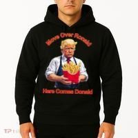 Move Over Ronald Heres Comes Donald Hoodie thumb 2