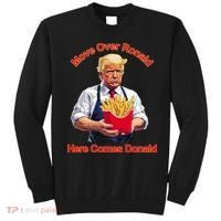 Move Over Ronald Heres Comes Donald Sweatshirt thumb 0