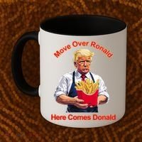 Move Over Ronald Heres Comes Donald Coffee Mug thumb 2