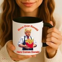 Move Over Ronald Heres Comes Donald Coffee Mug thumb 3