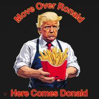 Move Over Ronald Heres Comes Donald Mousepad thumb 1