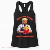 Move Over Ronald Heres Comes Donald Women's Tank Top thumb 0