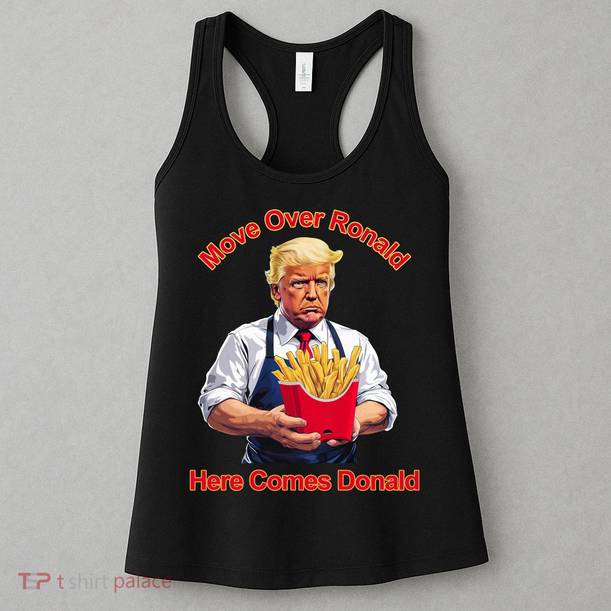 Move Over Ronald Heres Comes Donald Women's Tank Top