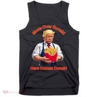 Move Over Ronald Heres Comes Donald Tank Top thumb 0