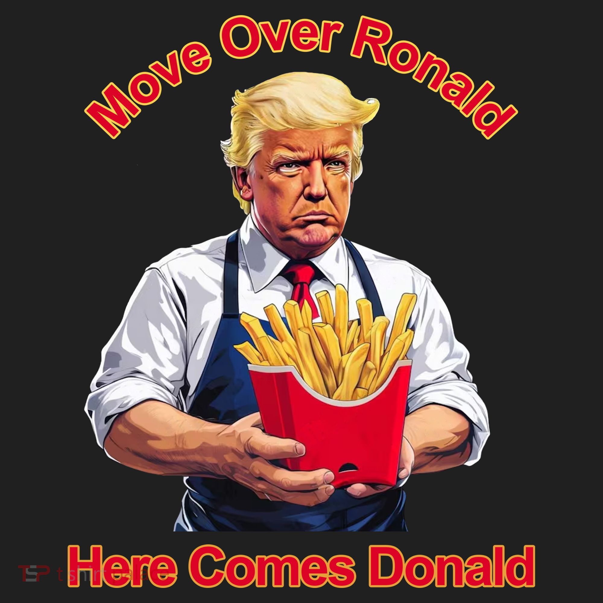 Move Over Ronald Heres Comes Donald Golf Towel