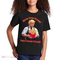 Move Over Ronald Heres Comes Donald Kids T-Shirt thumb 2