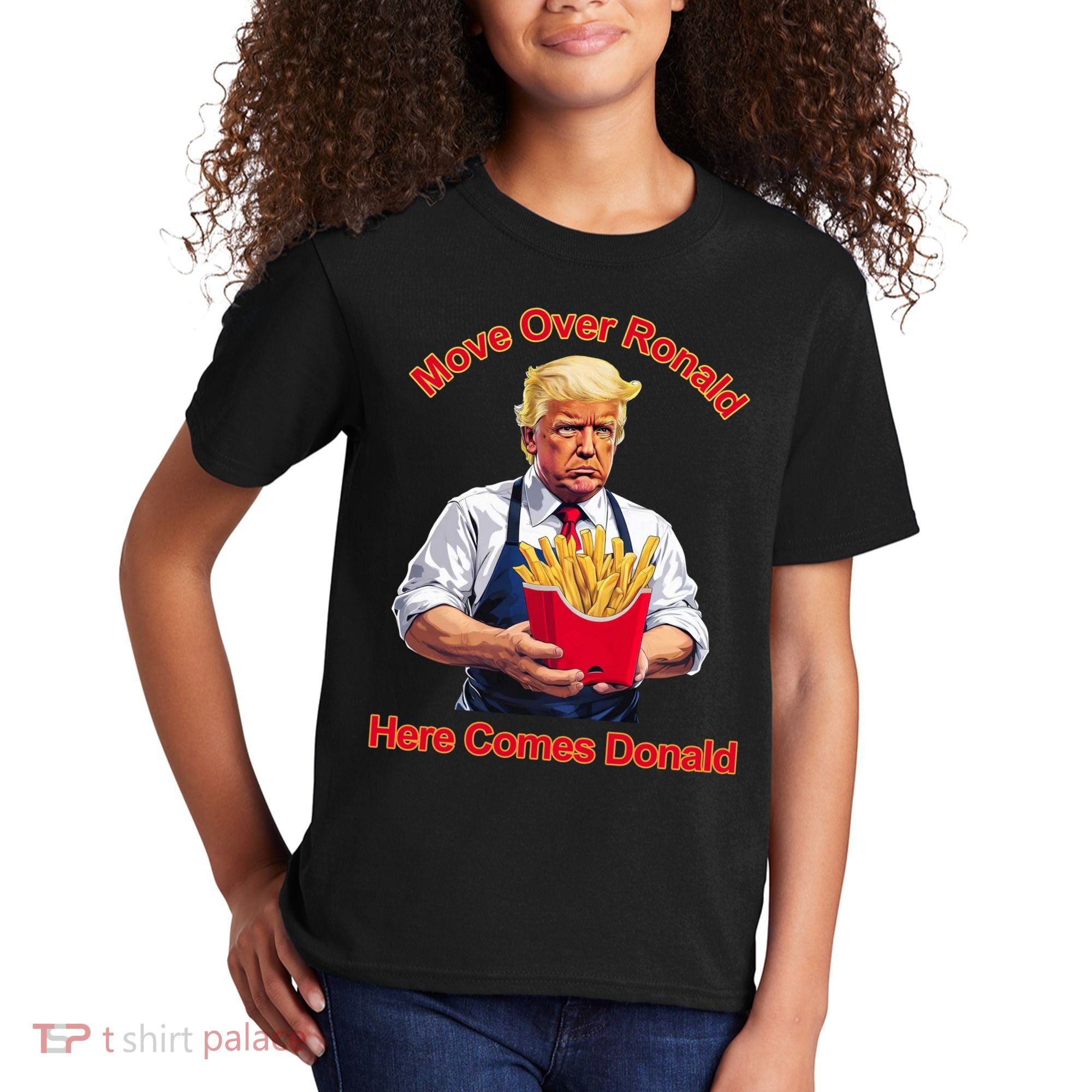 Move Over Ronald Heres Comes Donald Kids T-Shirt