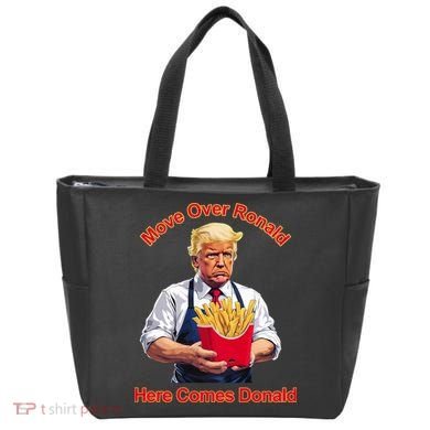 Move Over Ronald Heres Comes Donald Tote Bag