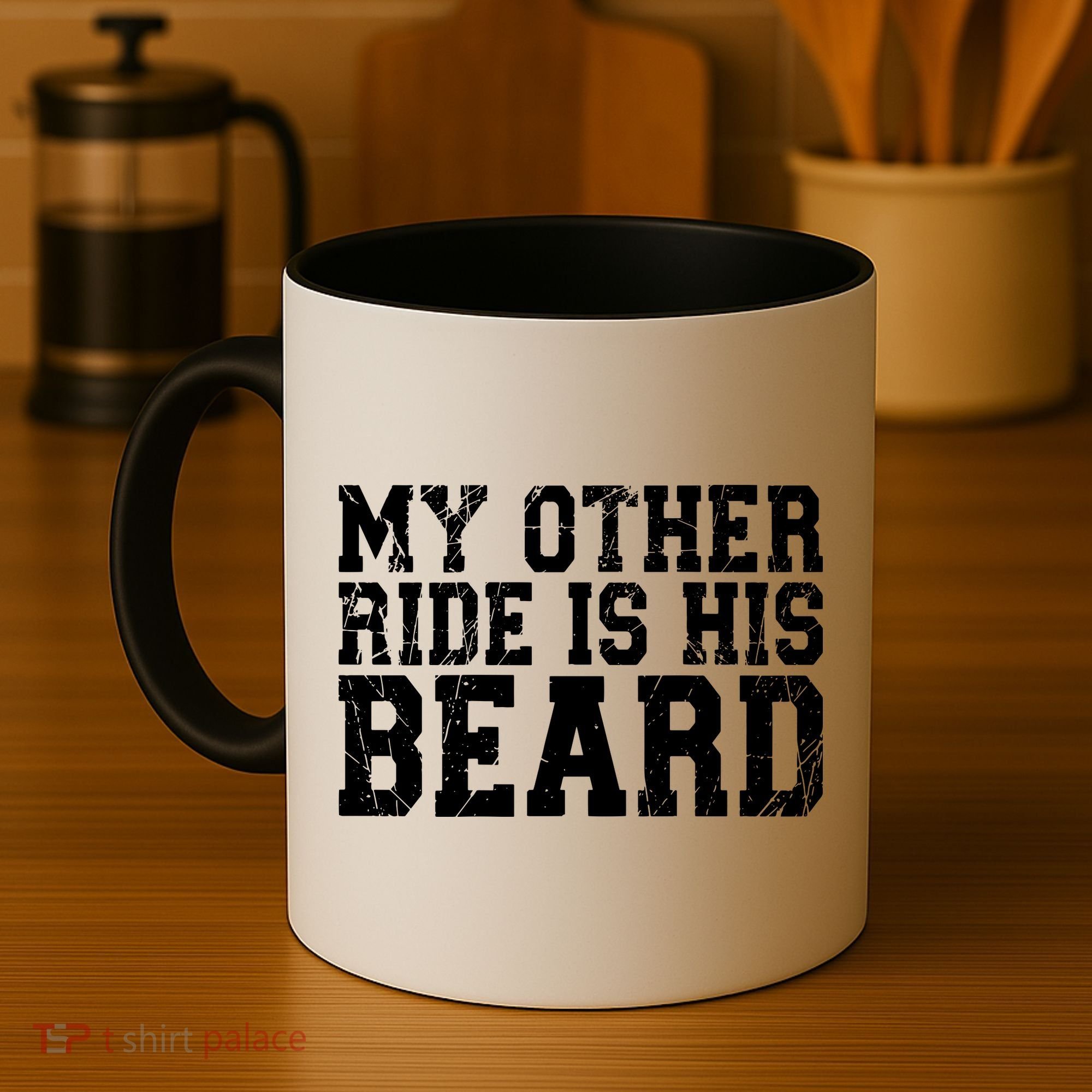 My Other Ride Is His Beard Coffee Mug