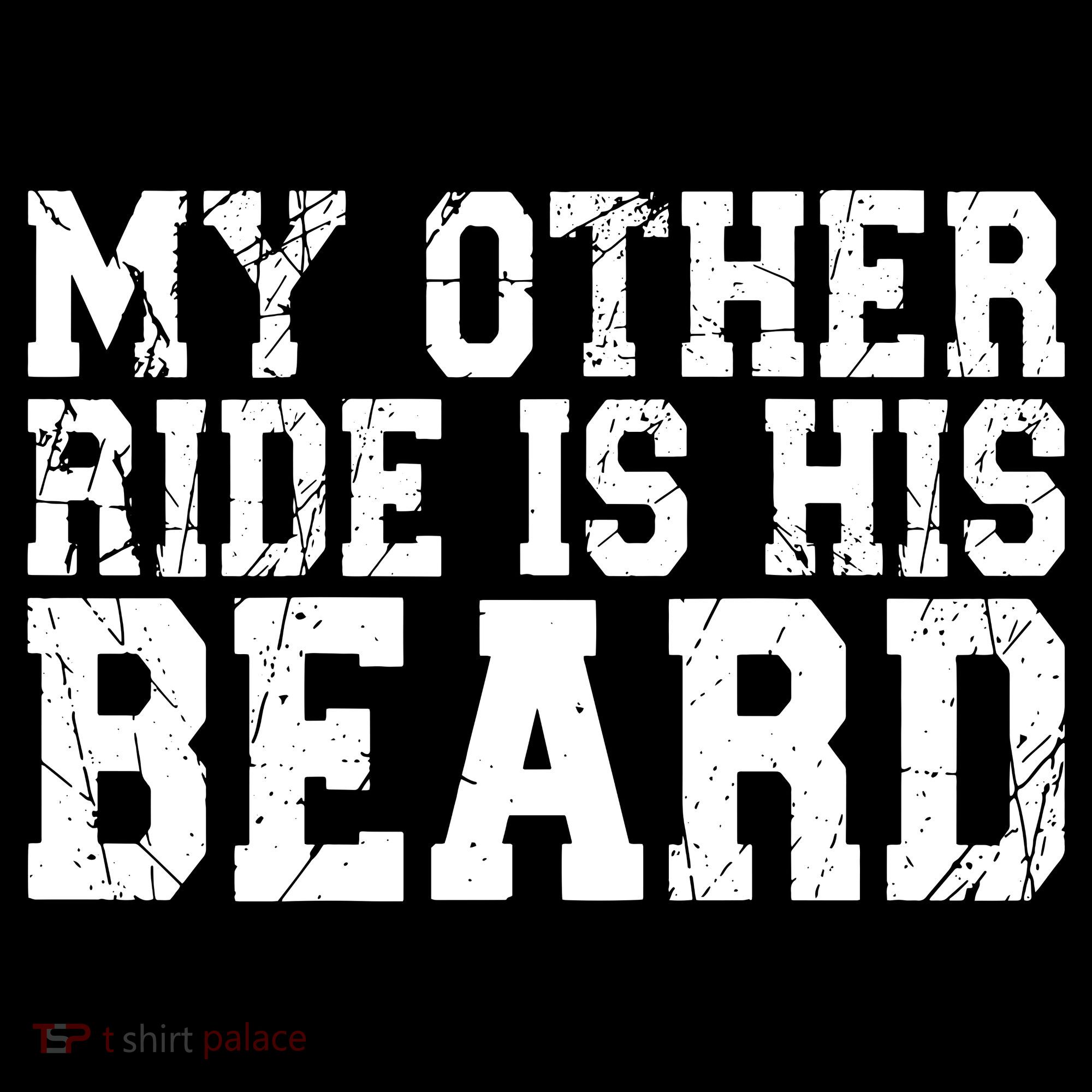 My Other Ride Is His Beard Visor