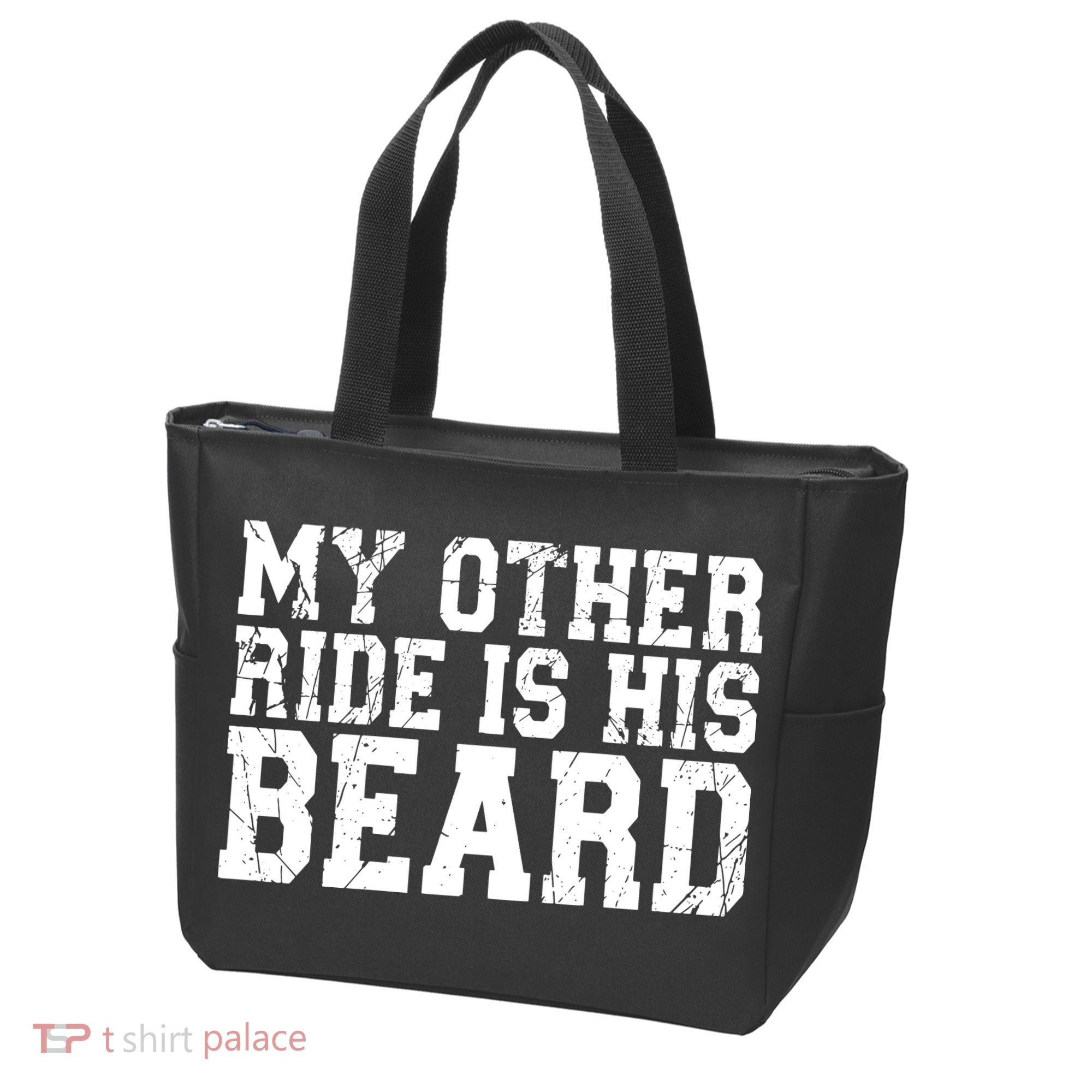 My Other Ride Is His Beard Tote Bag