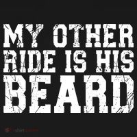 My Other Ride Is His Beard Tote Bag thumb 4