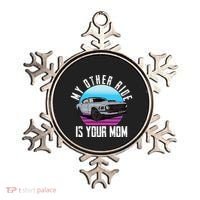 My Other Ride Is Your Mom Funny Retro Muscle Car Ornament thumb 0
