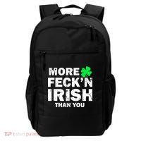 More Feck'n Irish Than You Funny Backpack thumb 0