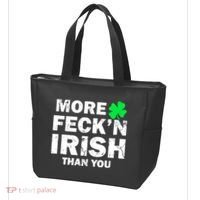 More Feck'n Irish Than You Funny Tote Bag thumb 3