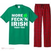 More Feck'n Irish Than You Funny Pajama Set thumb 0