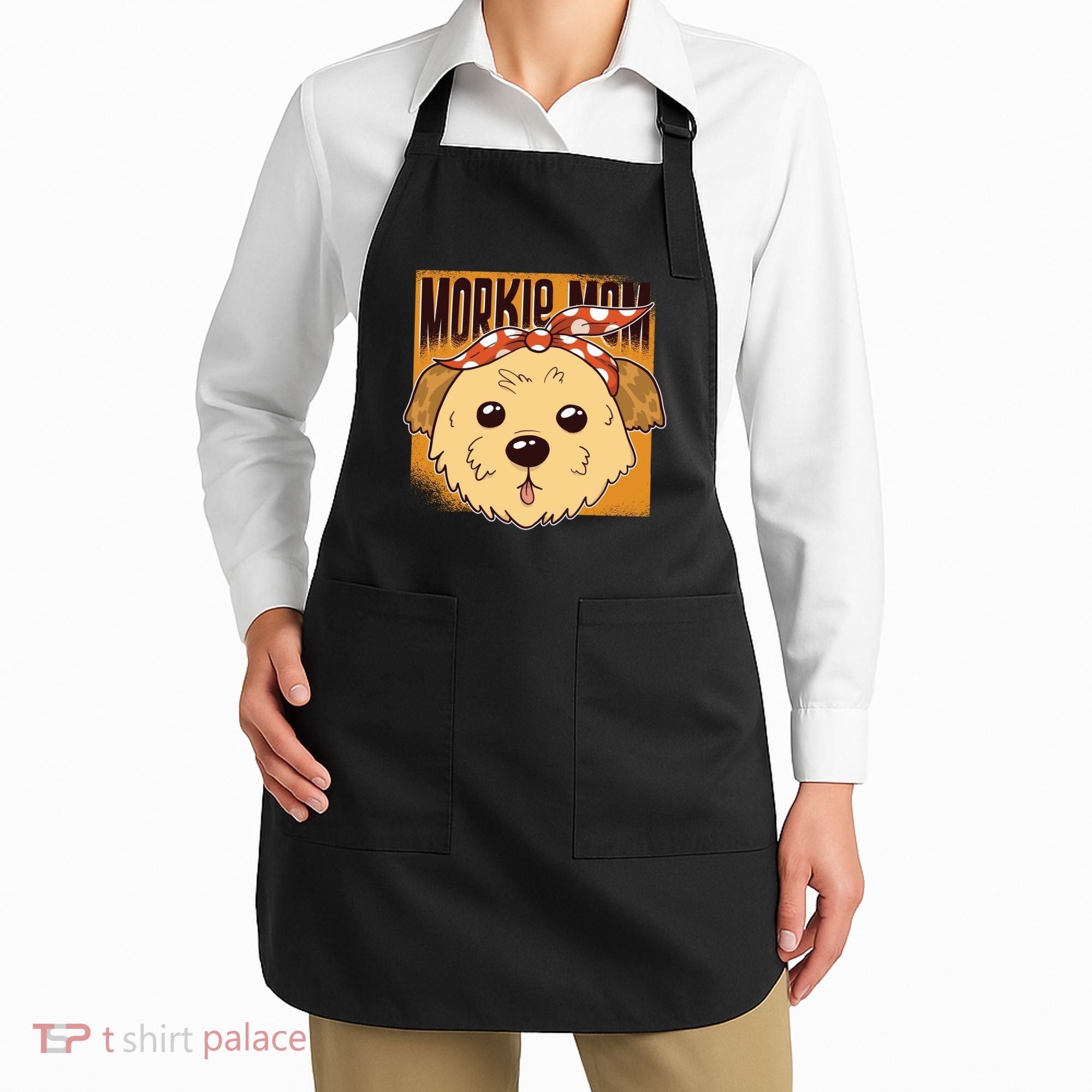 Morkie Mom Apron