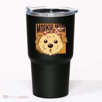 Morkie Mom Tumbler thumb 0