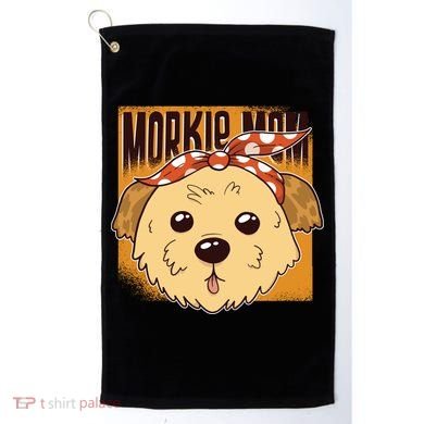 Morkie Mom Golf Towel