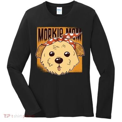 Morkie Mom Women's Long Sleeve Shirt