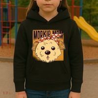 Morkie Mom Kids Hoodie thumb 3