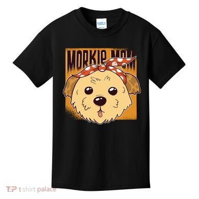 Morkie Mom Kids T-Shirt