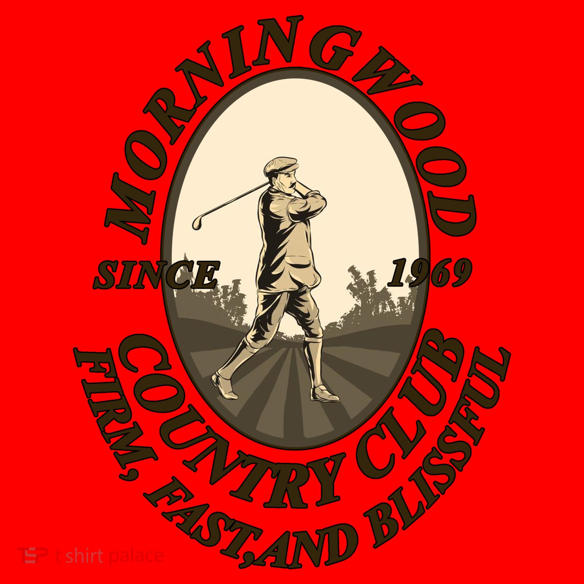 Morningwood Country Club Classic Golf Santa Hat