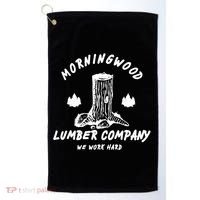 Morningwood Lumber Company We Work Hard Golf Towel thumb 0