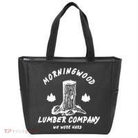 Morningwood Lumber Company We Work Hard Tote Bag thumb 0