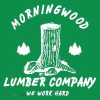 Morningwood Lumber Company We Work Hard Hoodie thumb 7