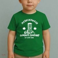 Morningwood Lumber Company We Work Hard Toddler T-Shirt thumb 2