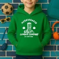 Morningwood Lumber Company We Work Hard Kids Hoodie thumb 2