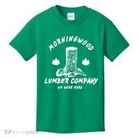 Morningwood Lumber Company We Work Hard Kids T-Shirt thumb 0