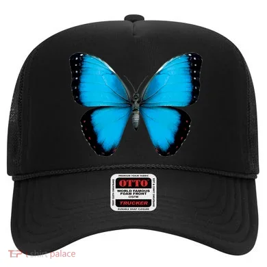 Morpho Butterfly Close Up 3D Hat