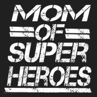 Mom Of Super Heroes For Super Awesome Mom Meaningful Gift Golf Towel thumb 3