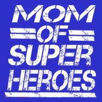 Mom Of Super Heroes For Super Awesome Mom Meaningful Gift Sweatshirt thumb 3