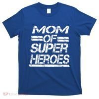 Mom Of Super Heroes For Super Awesome Mom Meaningful Gift T-Shirt thumb 0